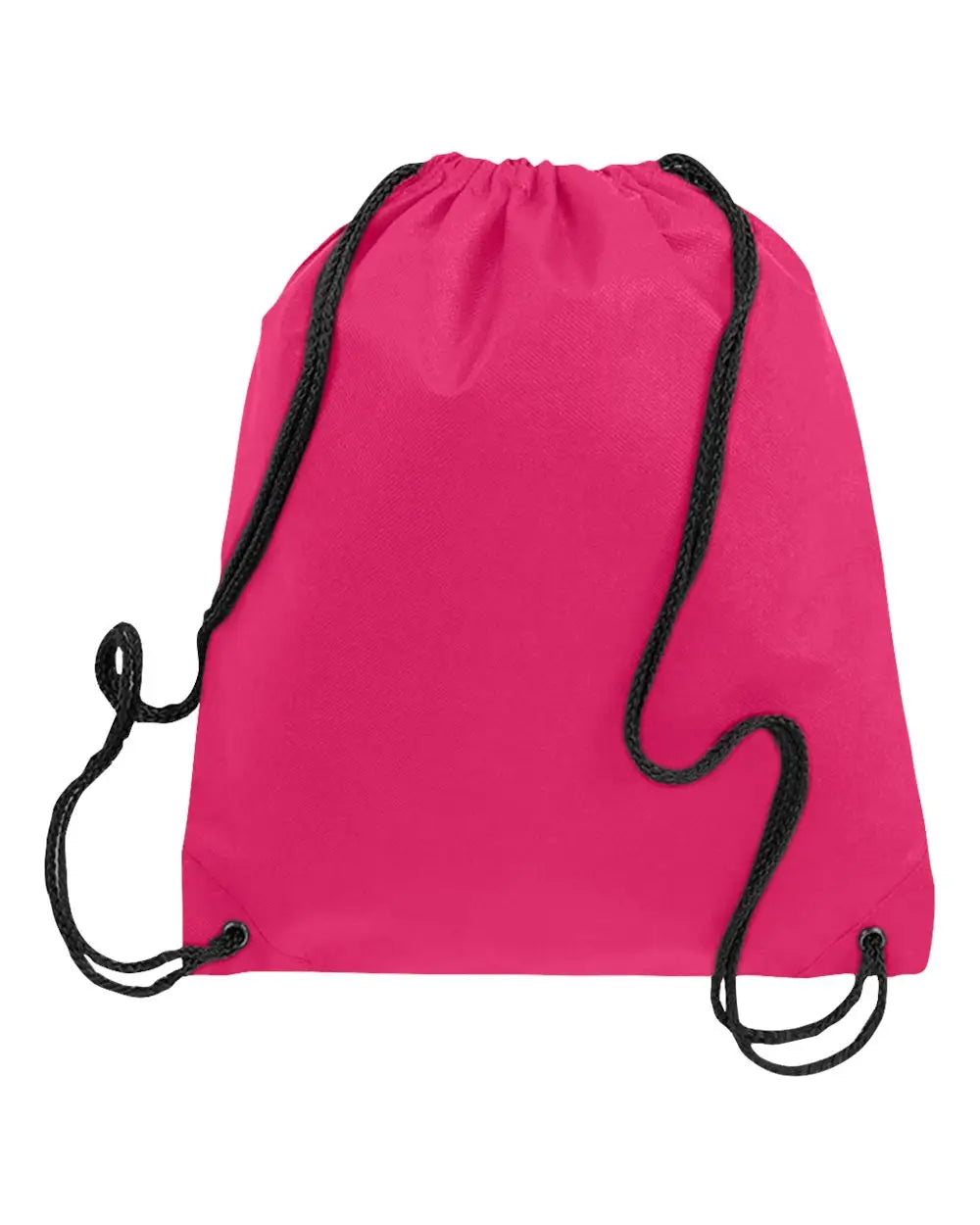 Q-tees Q1235 Non-woven Sportpack - Hot Pink - one Size Fits Most