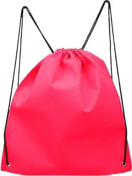 Q-tees Q1235 Non-woven Sportpack - Hot Pink - one Size Fits Most