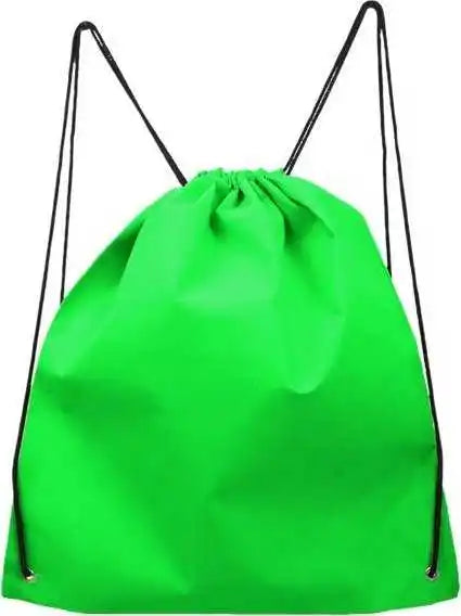 Q-tees Q1235 Non-woven Sportpack - Kelly Green - one Size Fits Most