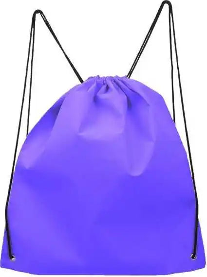 Q-tees Q1235 Non-woven Sportpack - Purple - one Size Fits Most
