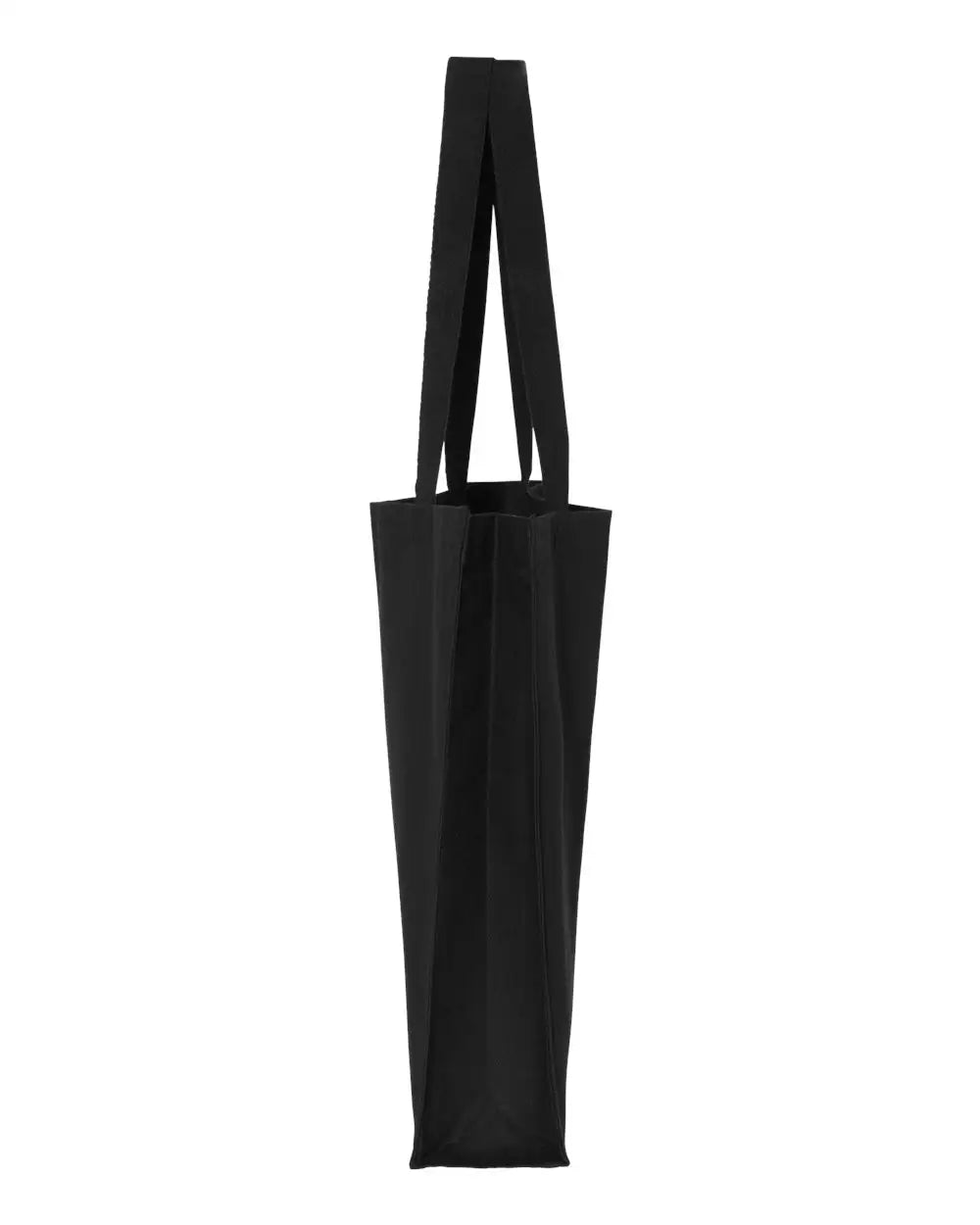 Q-tees Q125300 14l Shopping Bag - Black - one Size Fits Most