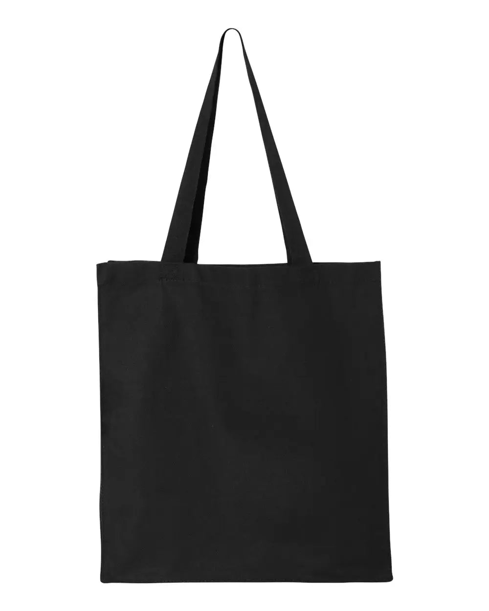 Q-tees Q125300 14l Shopping Bag - Black - one Size Fits Most