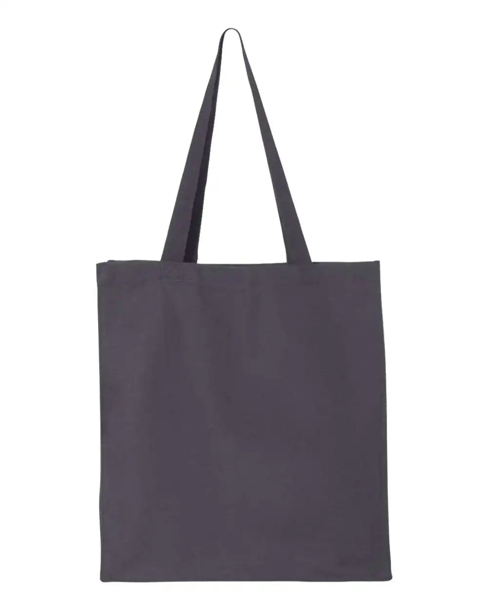 Q-tees Q125300 14l Shopping Bag - Charcoal - Dark Gray / one Size Fits Most