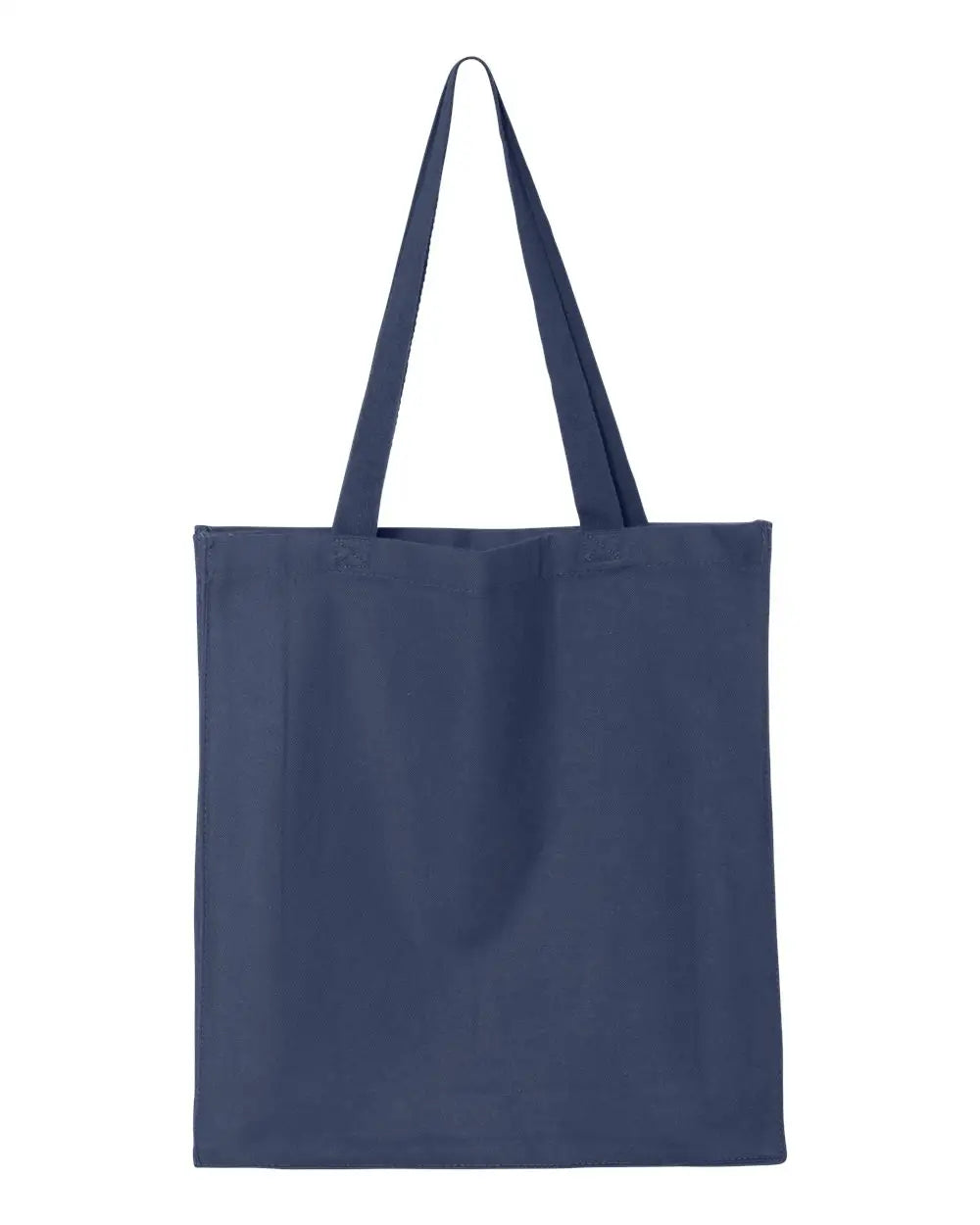 Q-tees Q125300 14l Shopping Bag - Navy - one Size Fits Most