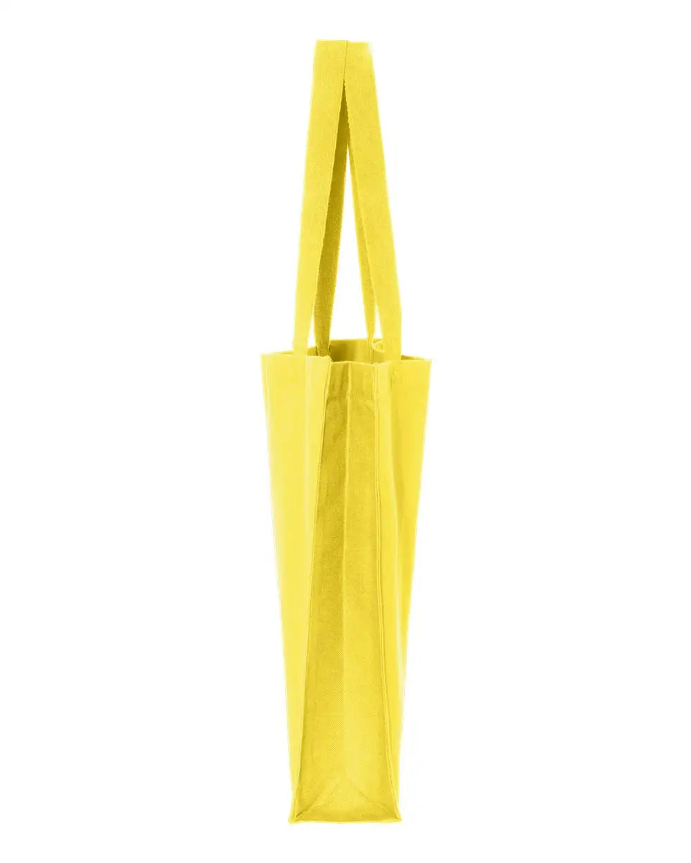 Q-tees Q125300 14l Shopping Bag - Yellow - one Size Fits Most