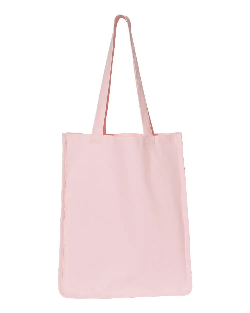 Q-tees Q125400 27l Jumbo Shopping Bag - Light Pink - one Size Fits Most