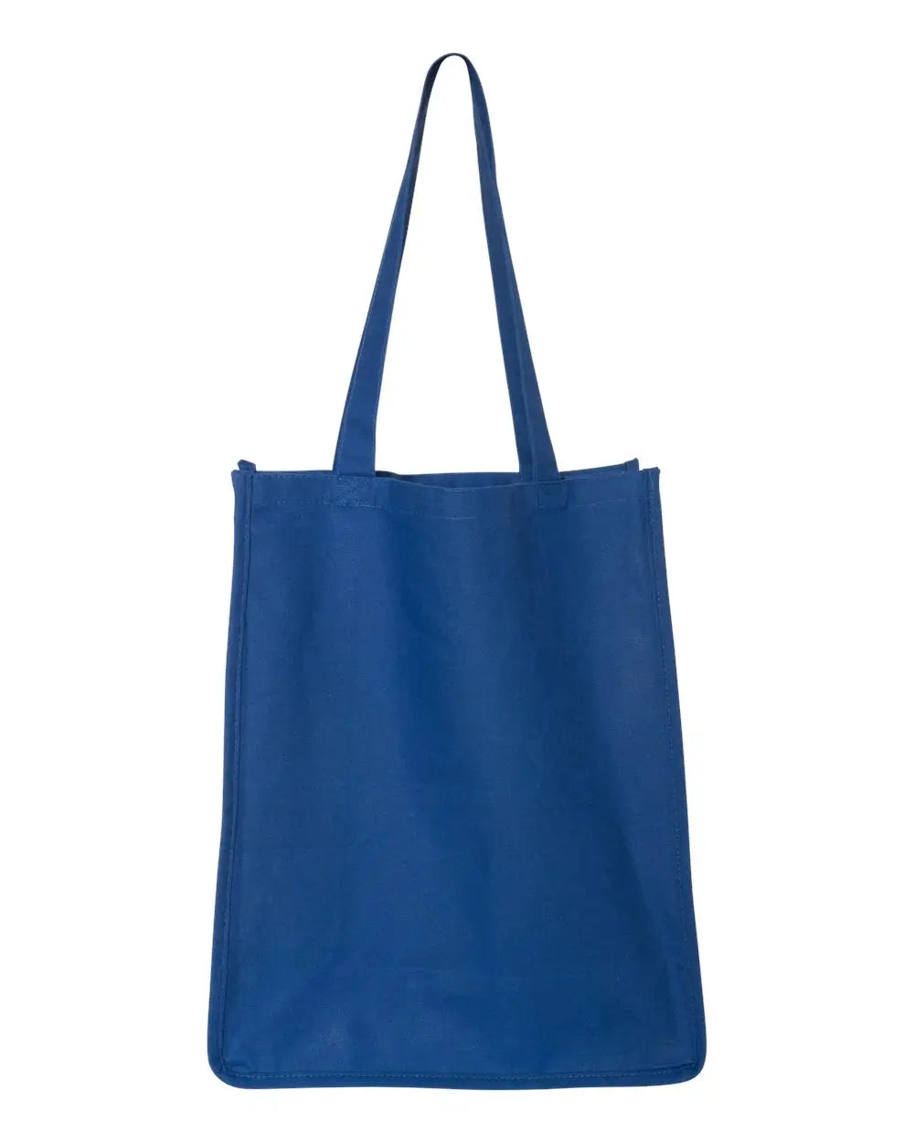 Q-tees Q125400 27l Jumbo Shopping Bag - Royal - one Size Fits Most