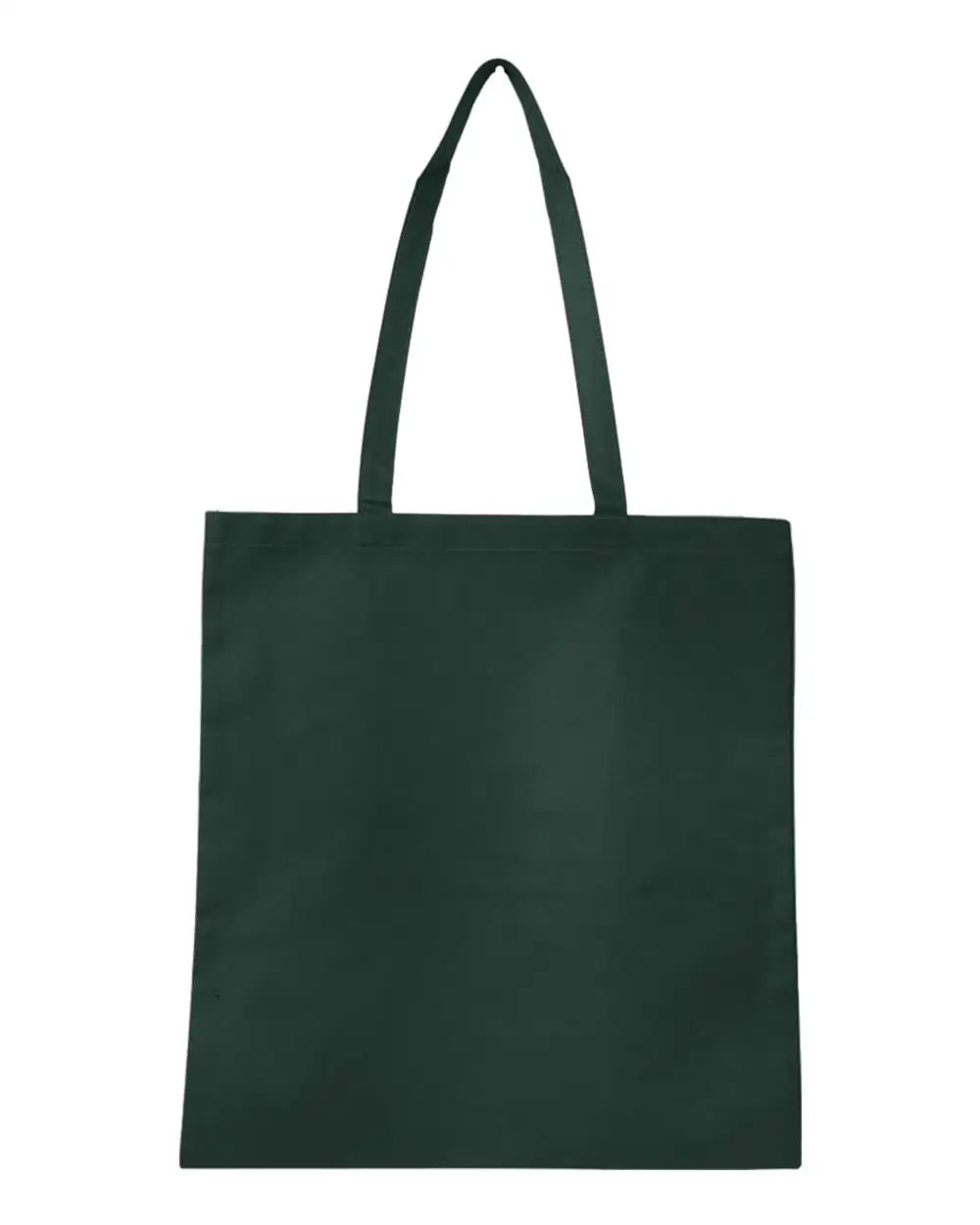 Q-tees Q126300 Non-woven Tote Bag - Forest Green
