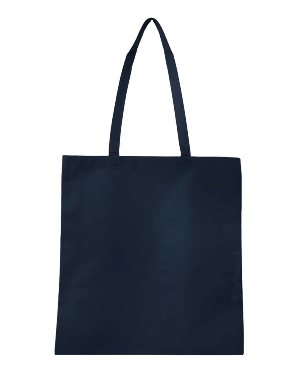 Q-tees Q126300 Non-woven Tote Bag - Navy - one Size Fits Most