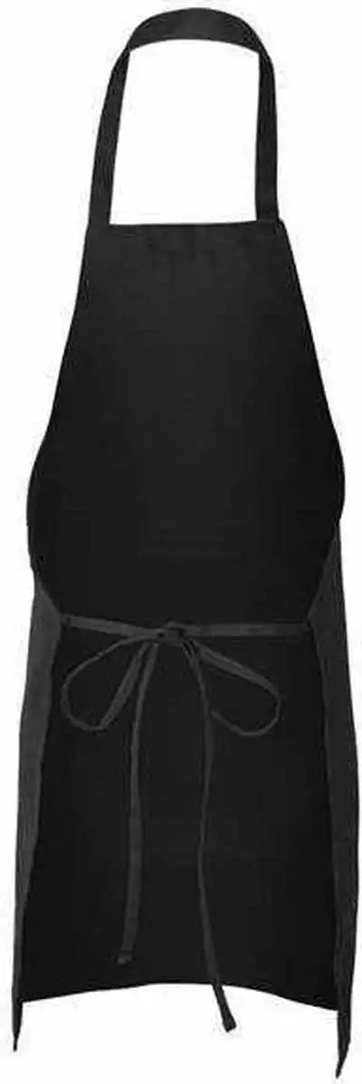 Q-tees Q2010 Butcher Apron - Black - one Size Fits Most