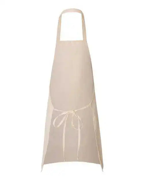 Q-tees Q2010 Butcher Apron - Natural - one Size Fits Most