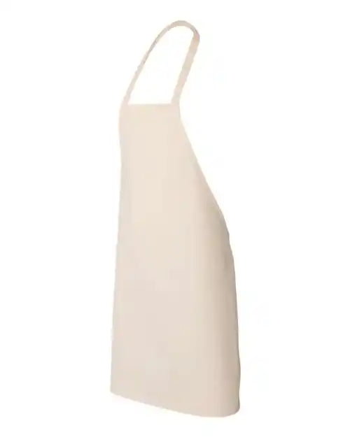 Q-tees Q2010 Butcher Apron - Natural - one Size Fits Most
