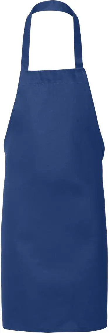 Q-tees Q2010 Butcher Apron - Royal - one Size Fits Most