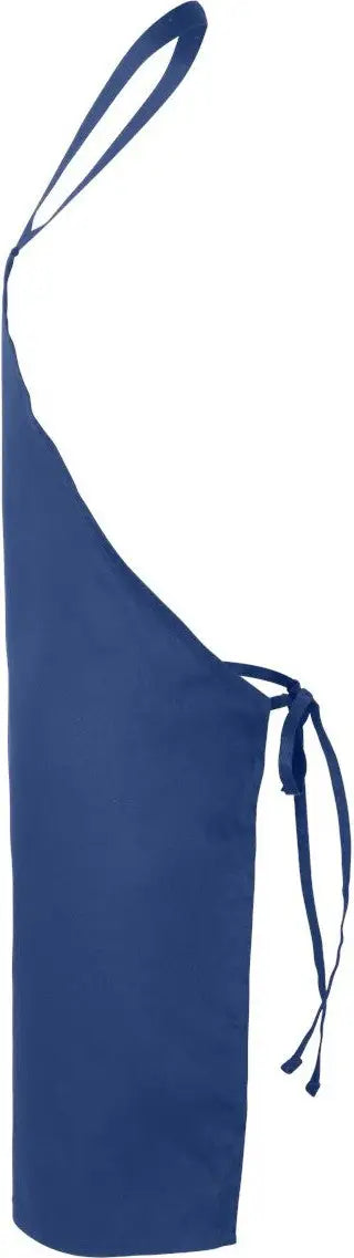 Q-tees Q2010 Butcher Apron - Royal - one Size Fits Most