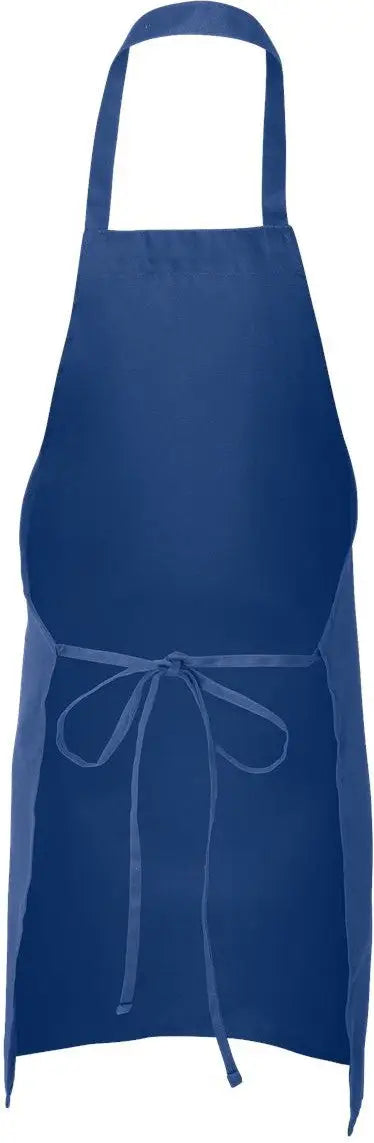 Q-tees Q2010 Butcher Apron - Royal - one Size Fits Most