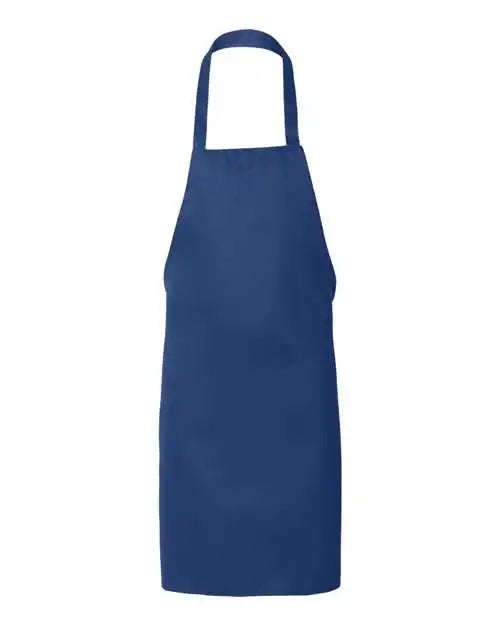 Q-tees Q2010 Butcher Apron - Royal - one Size Fits Most