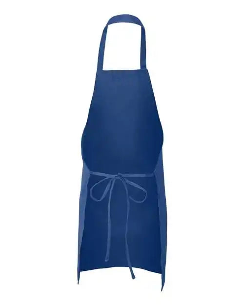 Q-tees Q2010 Butcher Apron - Royal - one Size Fits Most