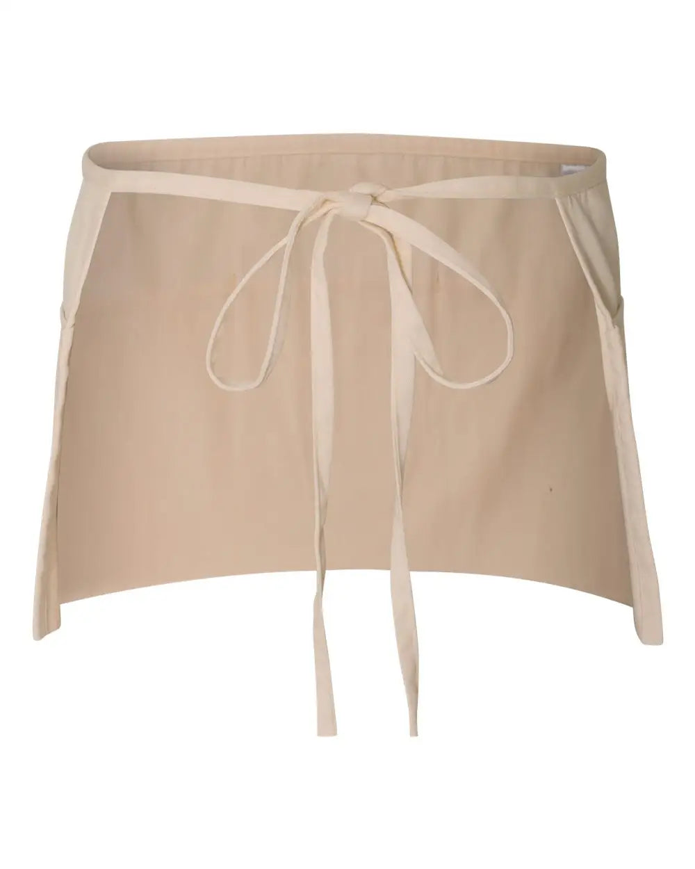 Q-tees Q2115 Waist Apron with Pockets - Natural - one Size Fits Most