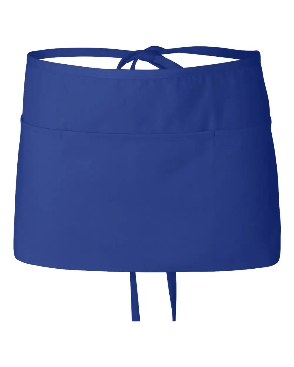 Q-tees Q2115 Waist Apron with Pockets - Royal - one Size Fits Most