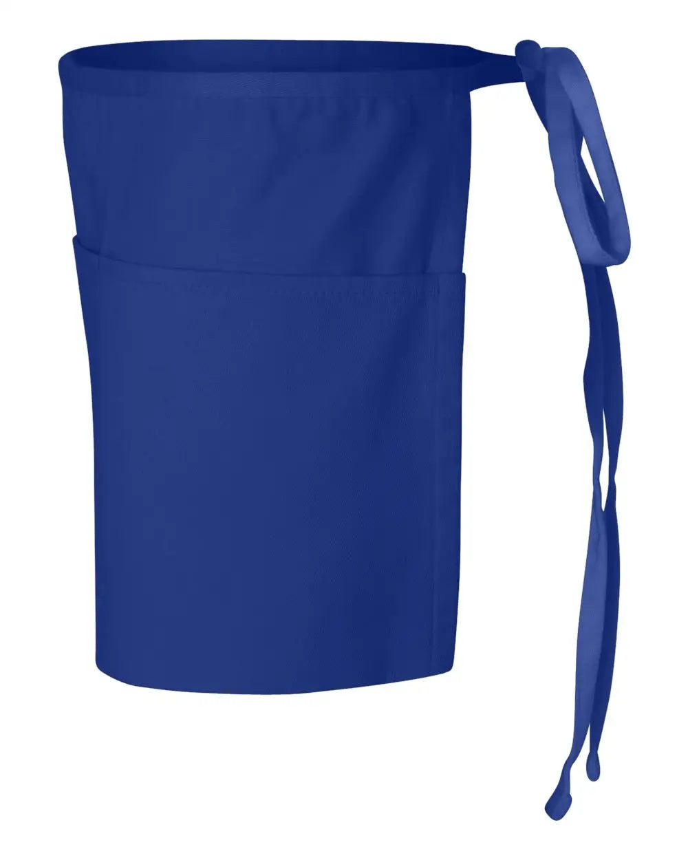 Q-tees Q2115 Waist Apron with Pockets - Royal - one Size Fits Most