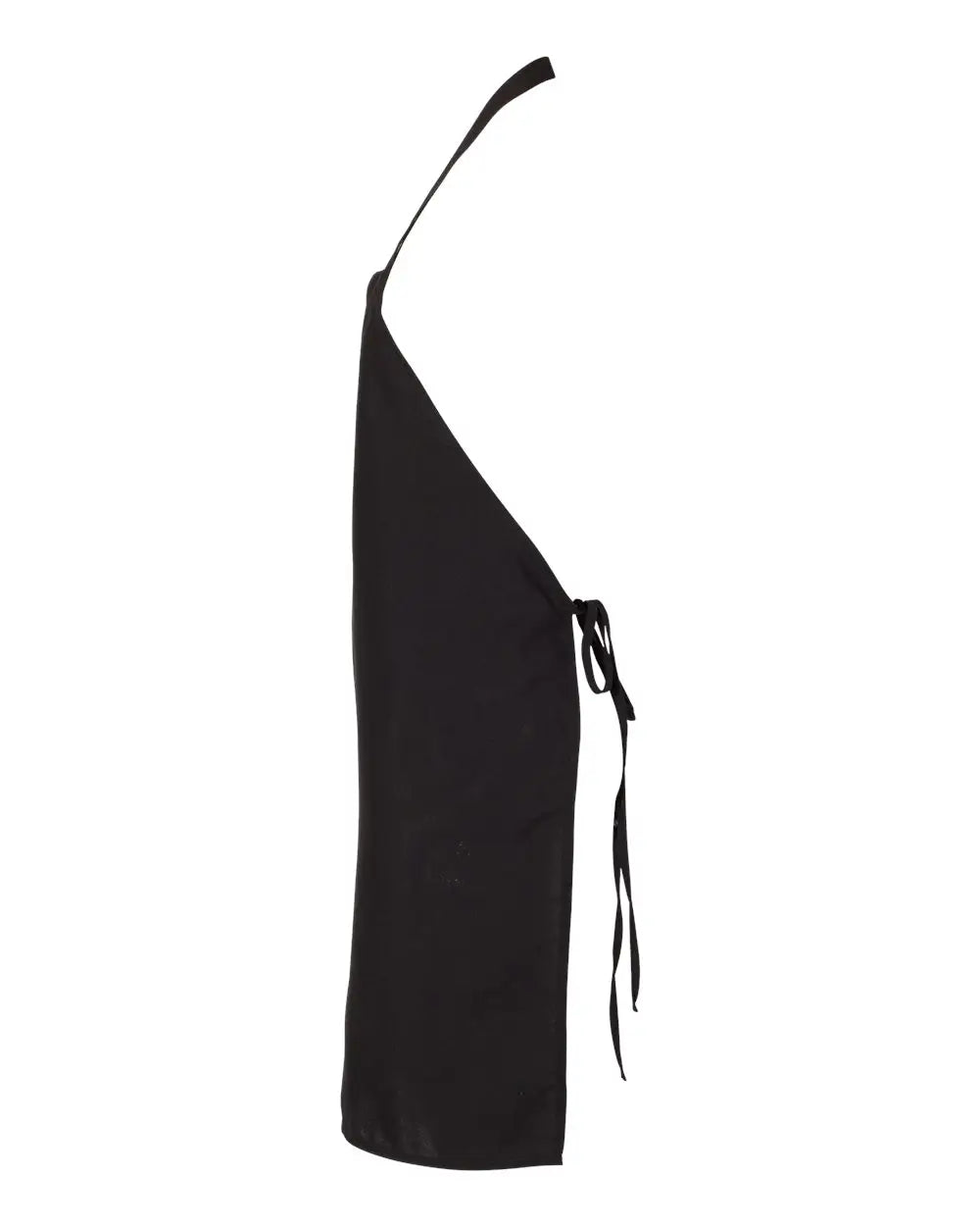 Q-tees Q4010 Bib Apron - Black - one Size Fits Most