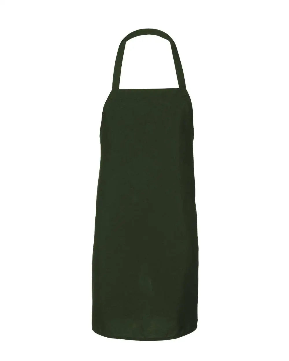 Q-tees Q4010 Bib Apron - Forest - one Size Fits Most