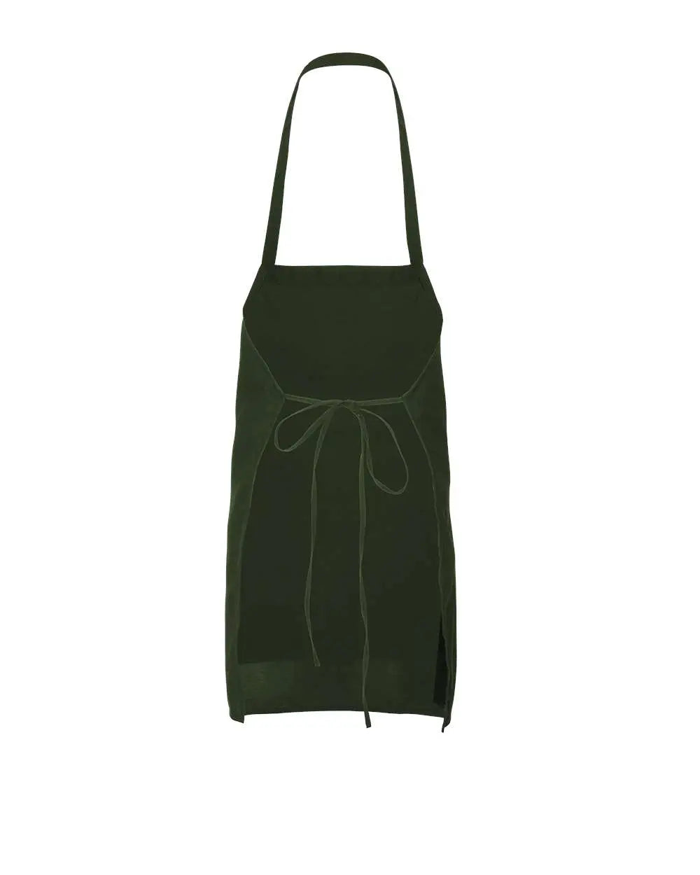 Q-tees Q4010 Bib Apron - Forest - one Size Fits Most