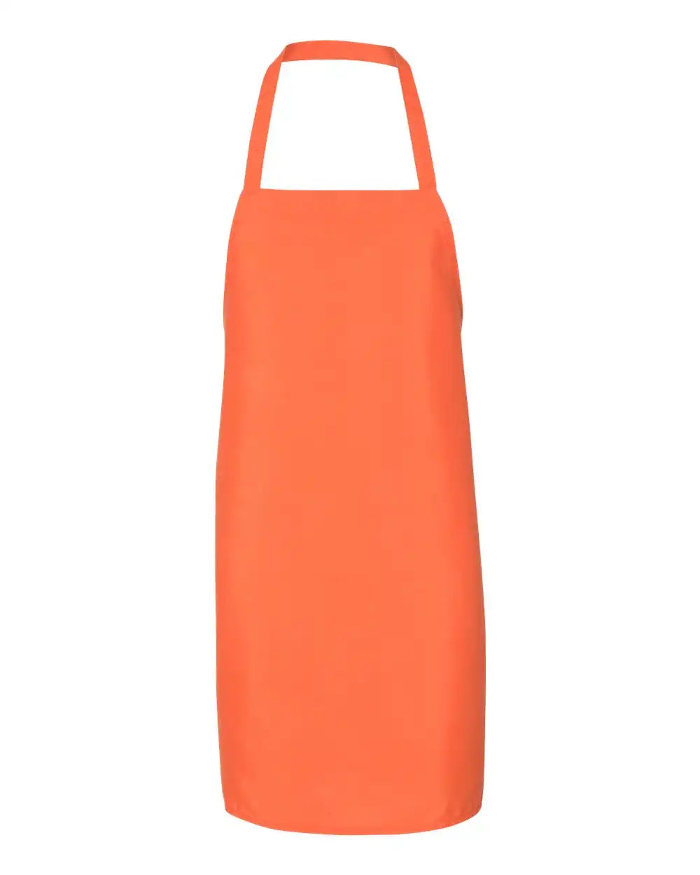 Q-tees Q4010 Bib Apron - Orange - Osfa