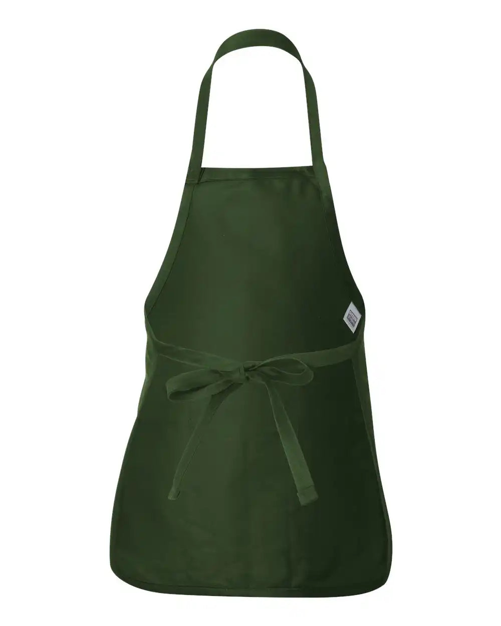 Q-tees Q4250 Full-length Apron with Pouch Pocket - Forest - Osfa