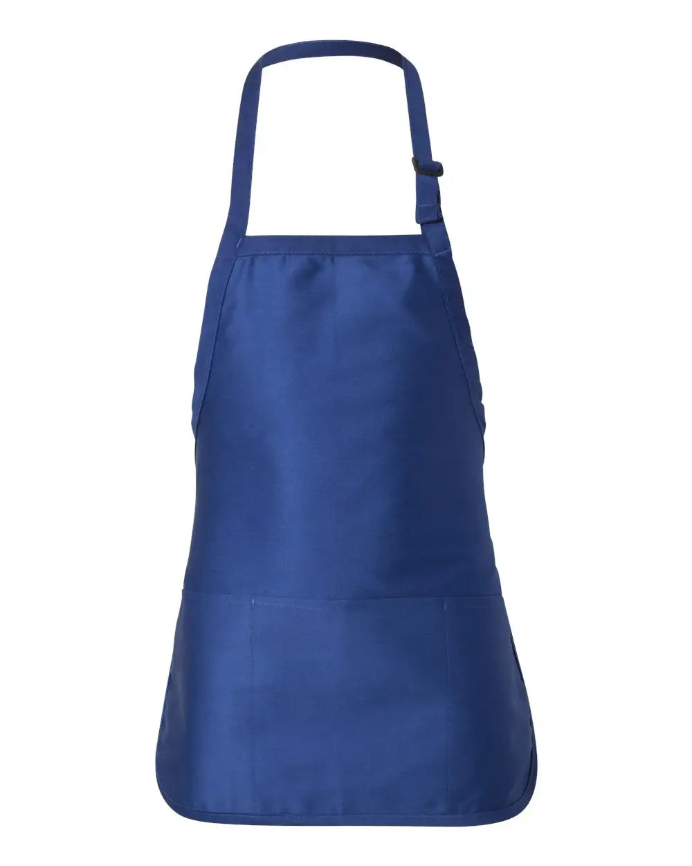 Q-tees Q4250 Full-length Apron with Pouch Pocket - Royal