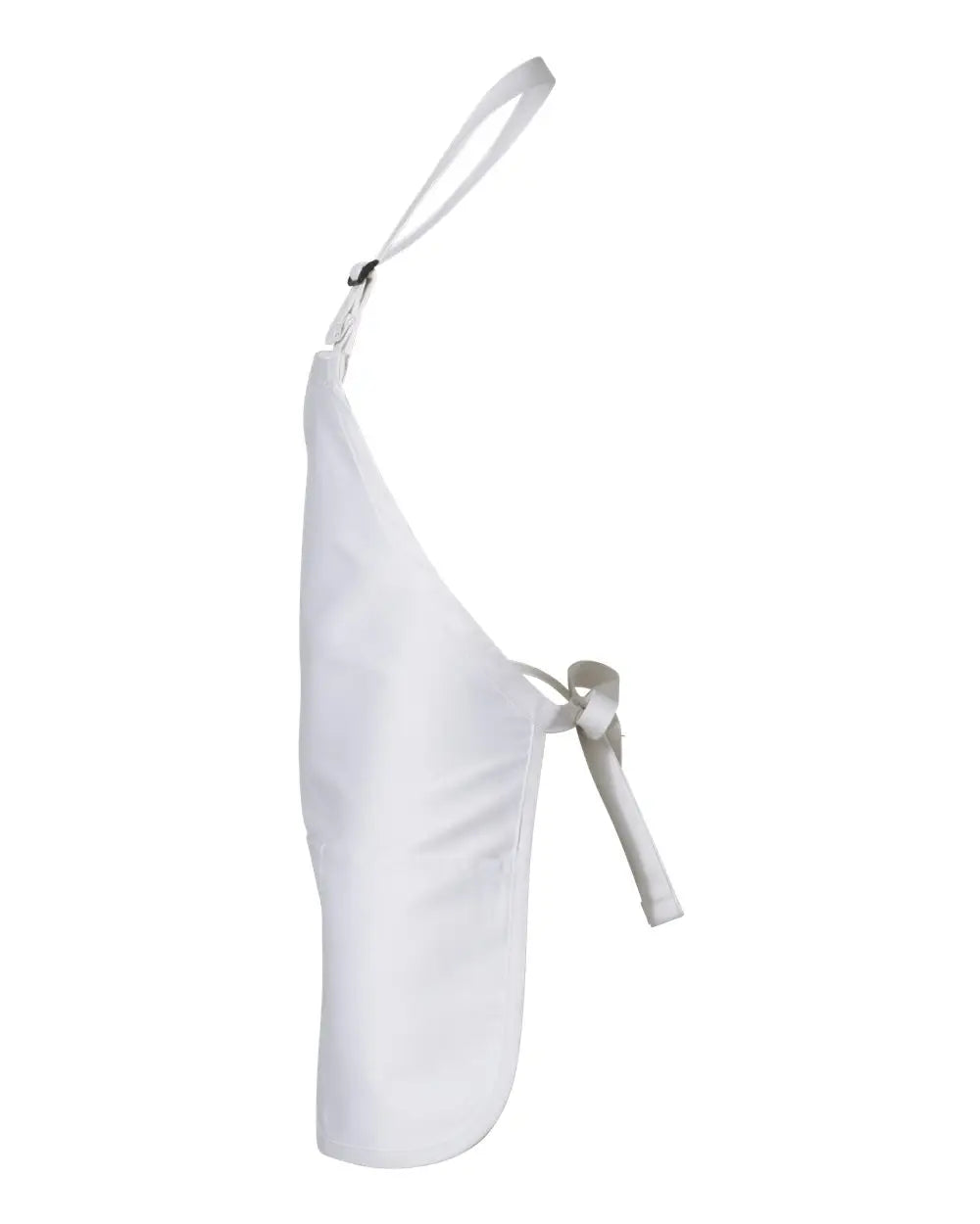 Q-tees Q4250 Full-length Apron with Pouch Pocket - White - one Size Fits Most