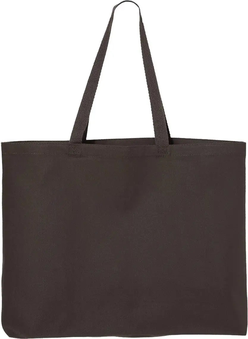 Q-tees Q600 25l Jumbo Tote - Charcoal