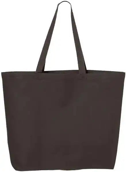 Q-tees Q600 25l Jumbo Tote - Charcoal - Dark Gray / one Size Fits Most