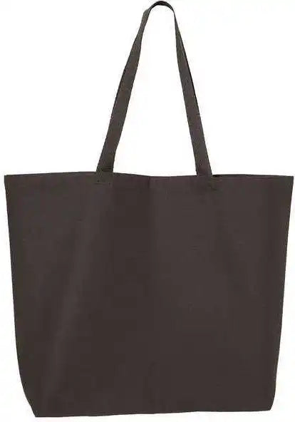 Q-tees Q600 25l Jumbo Tote - Charcoal - Dark Gray / one Size Fits Most