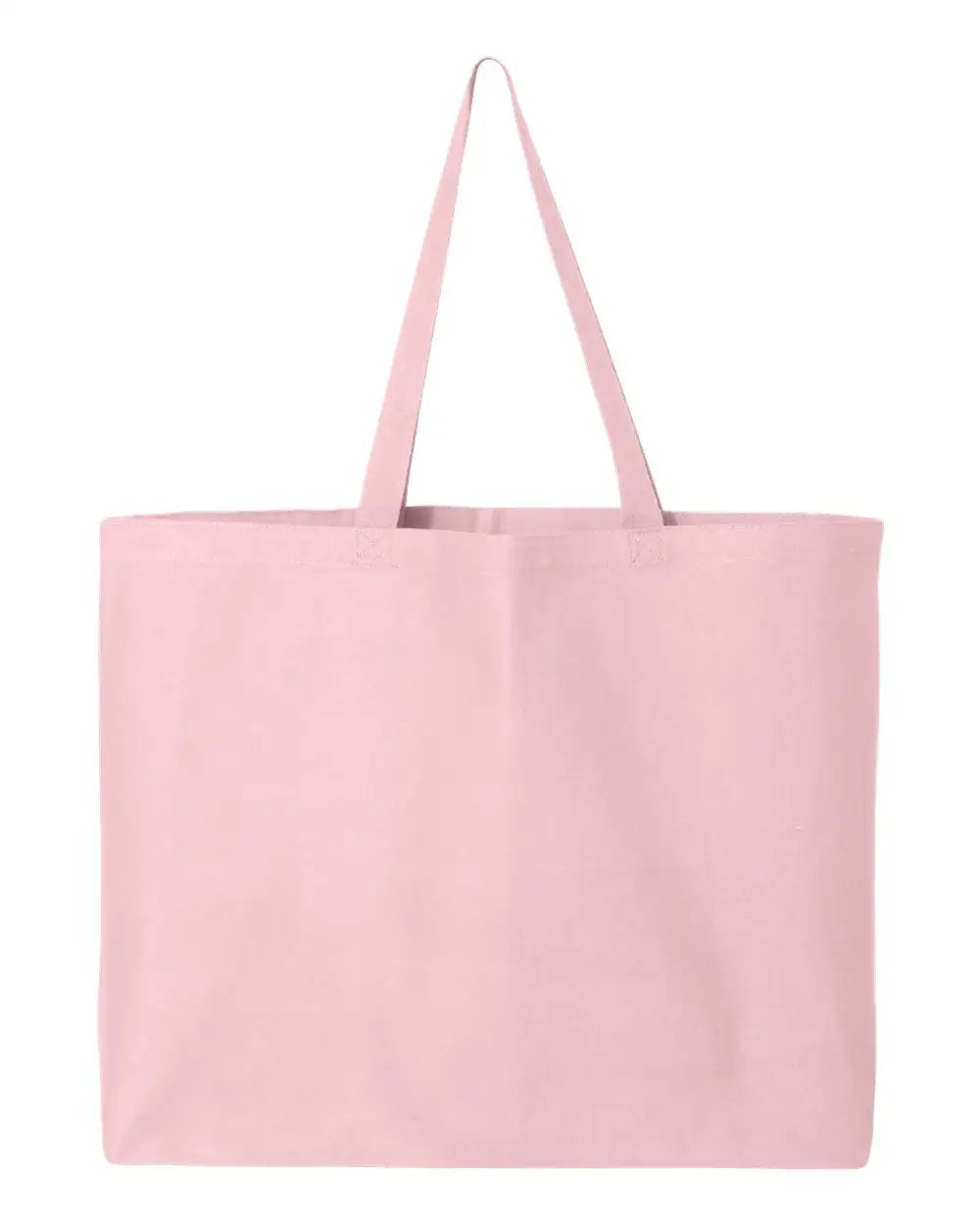 Q-tees Q600 25l Jumbo Tote - Light Pink - one Size Fits Most