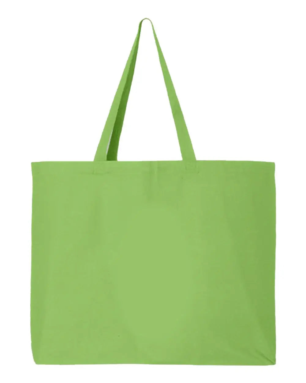 Q-tees Q600 25l Jumbo Tote - Lime - one Size Fits Most