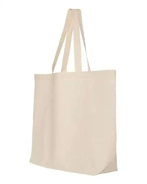 Q-tees Q600 25l Jumbo Tote - Natural - one Size Fits Most