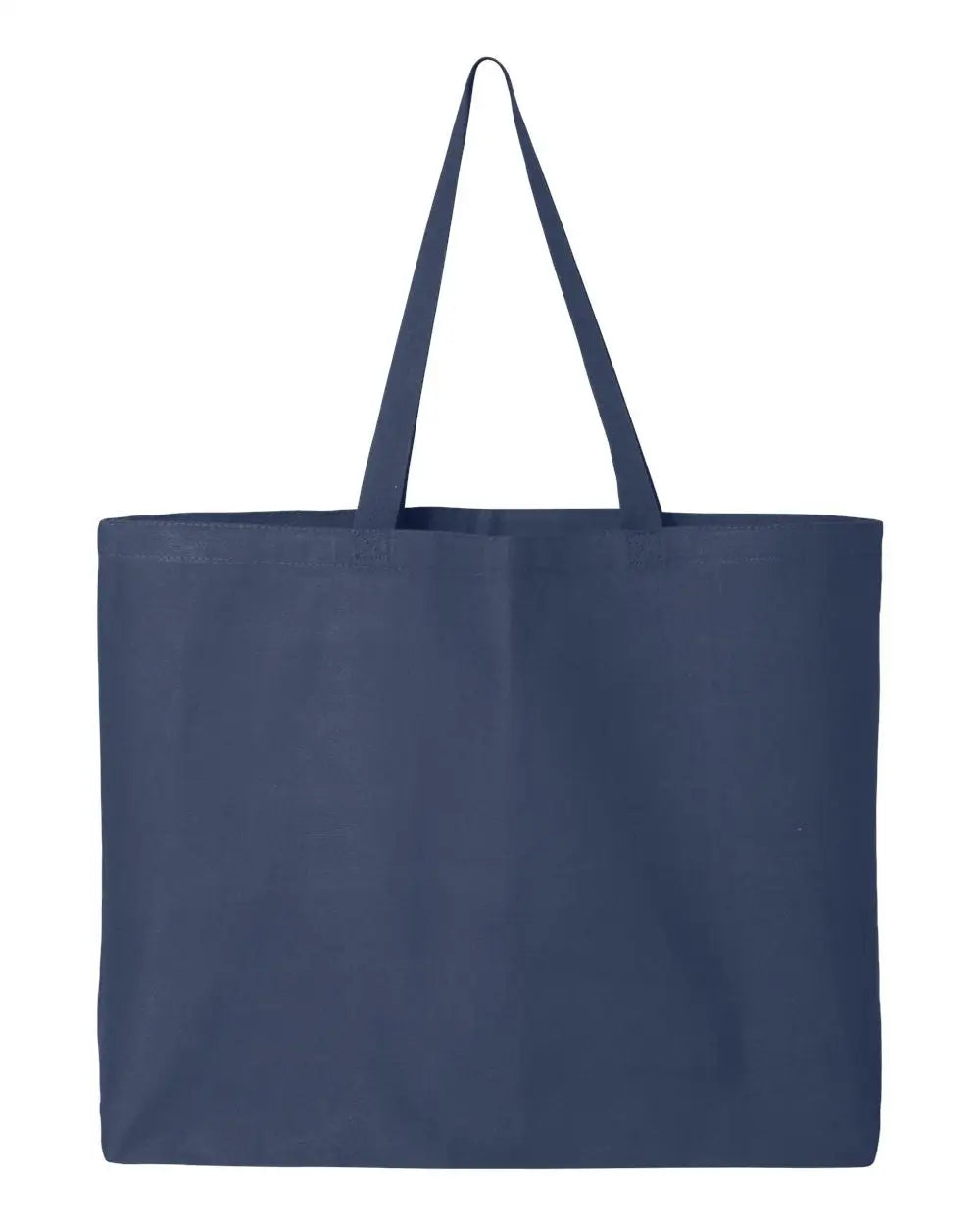 Q-tees Q600 25l Jumbo Tote - Navy - one Size Fits Most