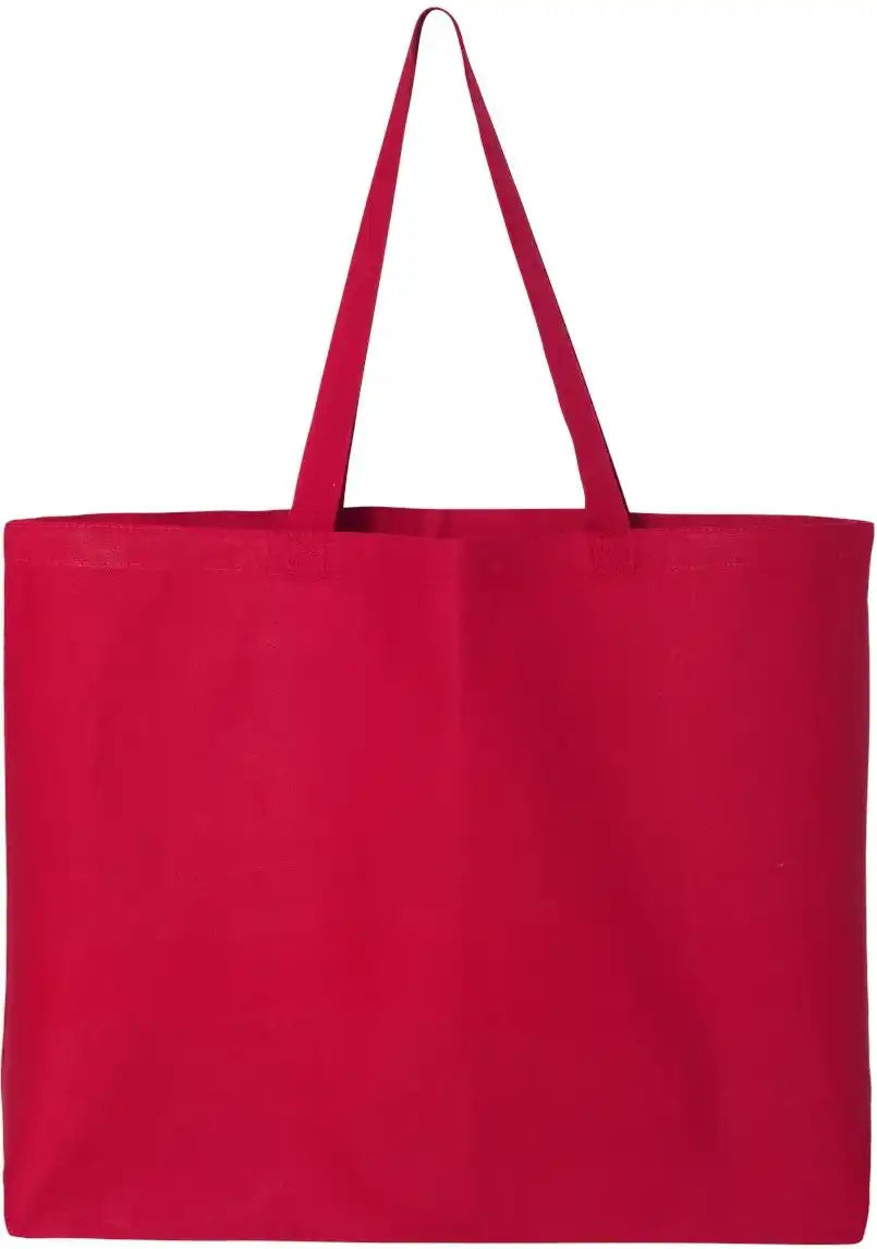 Q-tees Q600 25l Jumbo Tote - Red - Osfa