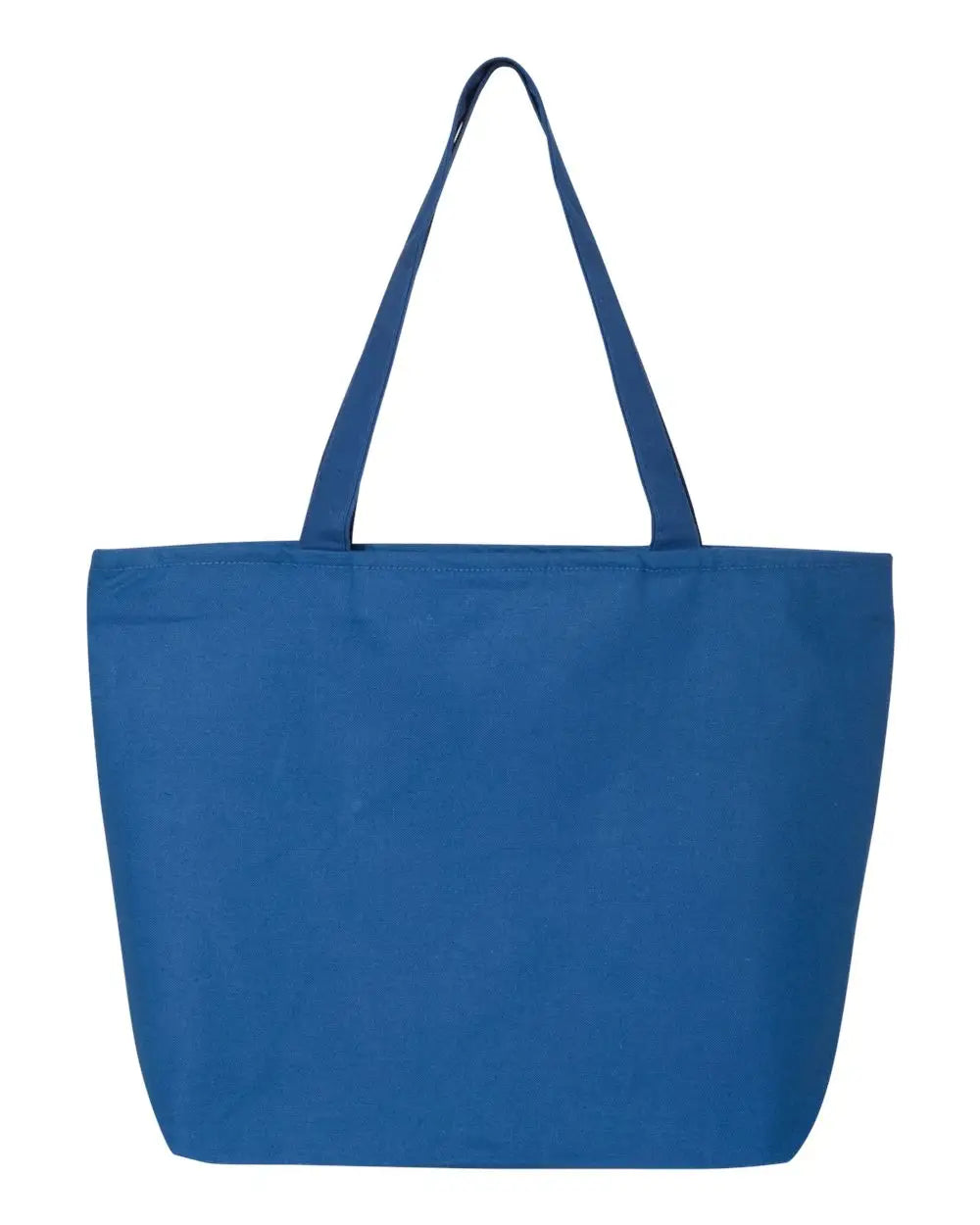 Q-tees Q611 25l Zippered Tote - Royal - one Size Fits Most
