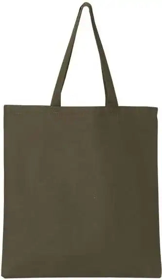 Q-tees Q800 Promotional Tote - Army - Olive / one Size Fits Most