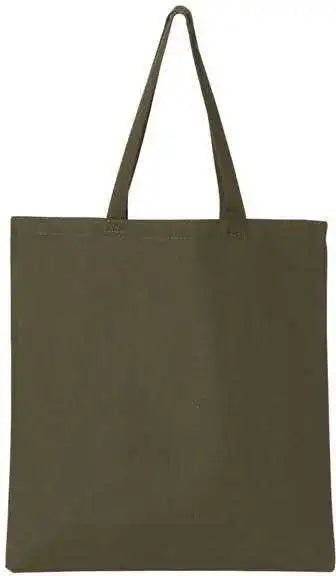 Q-tees Q800 Promotional Tote - Army - Olive / one Size Fits Most