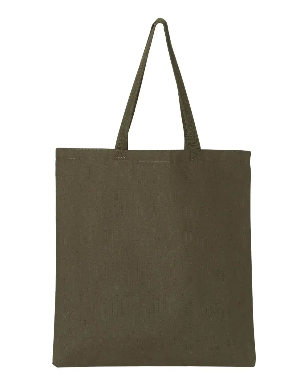 Q-tees Q800 Promotional Tote - Army - Olive / one Size Fits Most