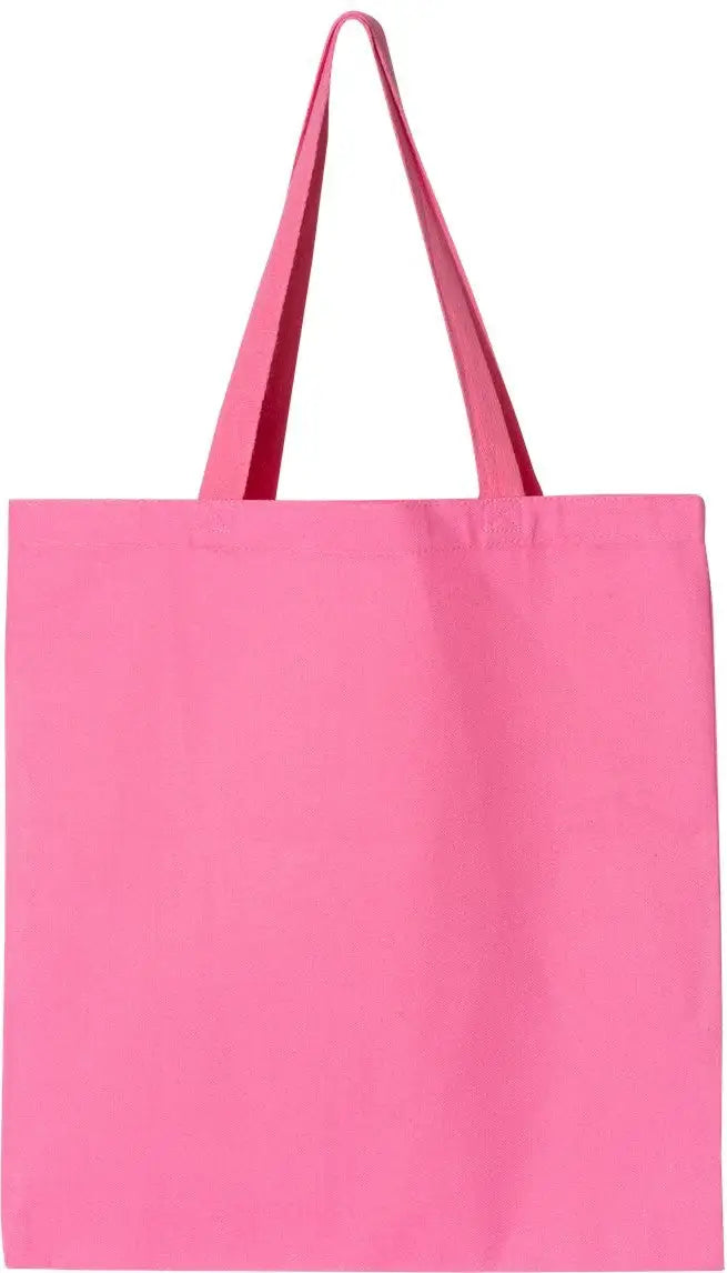 Q-tees Q800 Promotional Tote - Azalea - one Size Fits Most