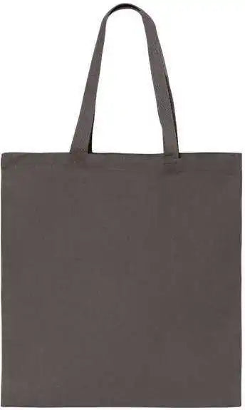 Q-tees Q800 Promotional Tote - Charcoal - Dark Gray / one Size Fits Most
