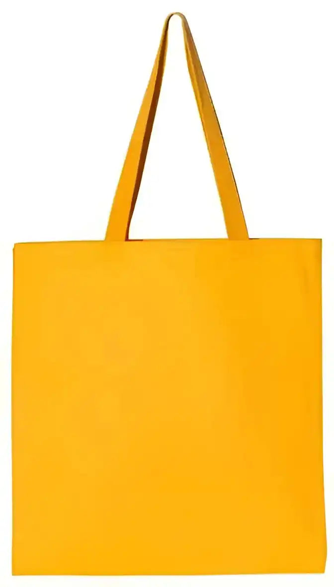 Q Tees Q800 Promotional Tote Gold / one Size Fits Most