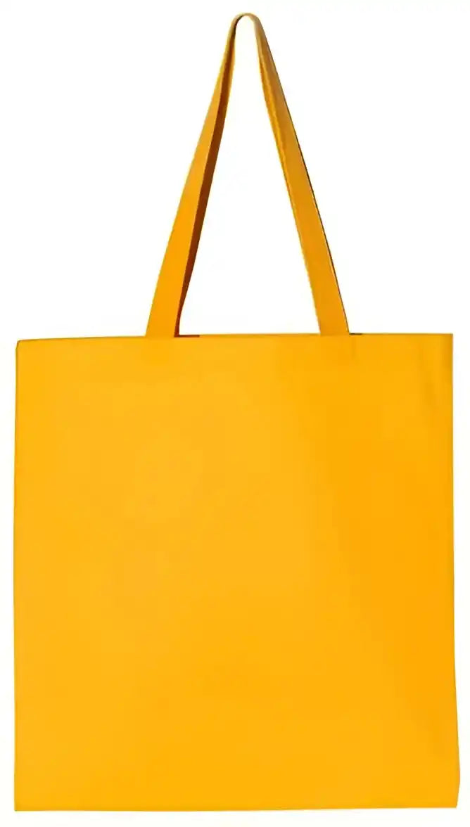 Q Tees Q800 Promotional Tote Gold / one Size Fits Most