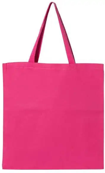 Q-tees Q800 Promotional Tote - Hot Pink - one Size Fits Most