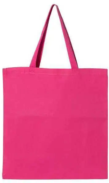 Q-tees Q800 Promotional Tote - Hot Pink - one Size Fits Most