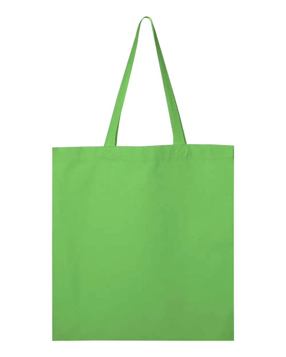 Q-tees Q800 Promotional Tote - Lime - one Size Fits Most